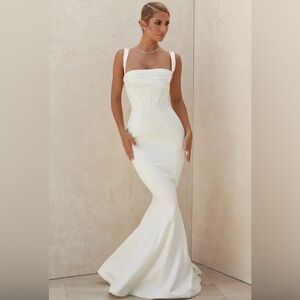 HOUSE OF CB 'Francoise' Ivory Balconette Corset Bridal Gown/Size S